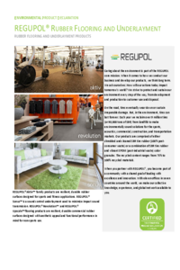 Environmental Product Declaration