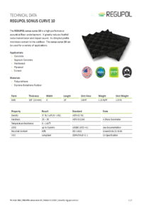 REGUPOL sonus curve 10
