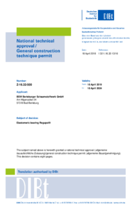 REGUPOL vibration GTA Z-16.32-500