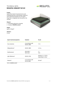 REGUPOL sonusfit m 519