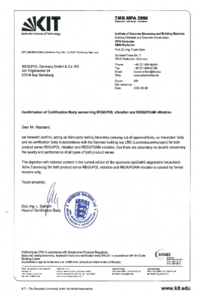 REGUPOL vibration GTA Z-16.32-500 and Z-16.32-527 | EN - valid from 19.04.2024