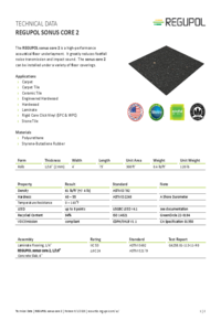 REGUPOL sonus core 2