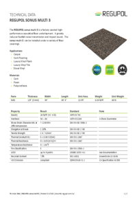 REGUPOL sonus multi 3