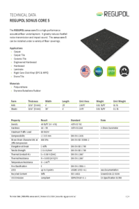 REGUPOL sonus core 5