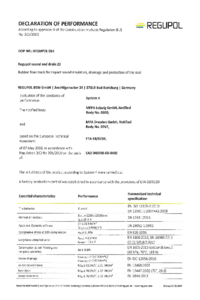 REGUPOL sound and drain 22