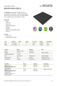 REGUPOL sonus core 12