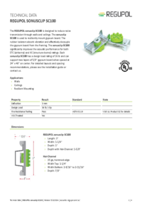 REGUPOL sonusclip SC100